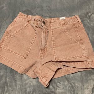American Eagle corduroy mom shorts